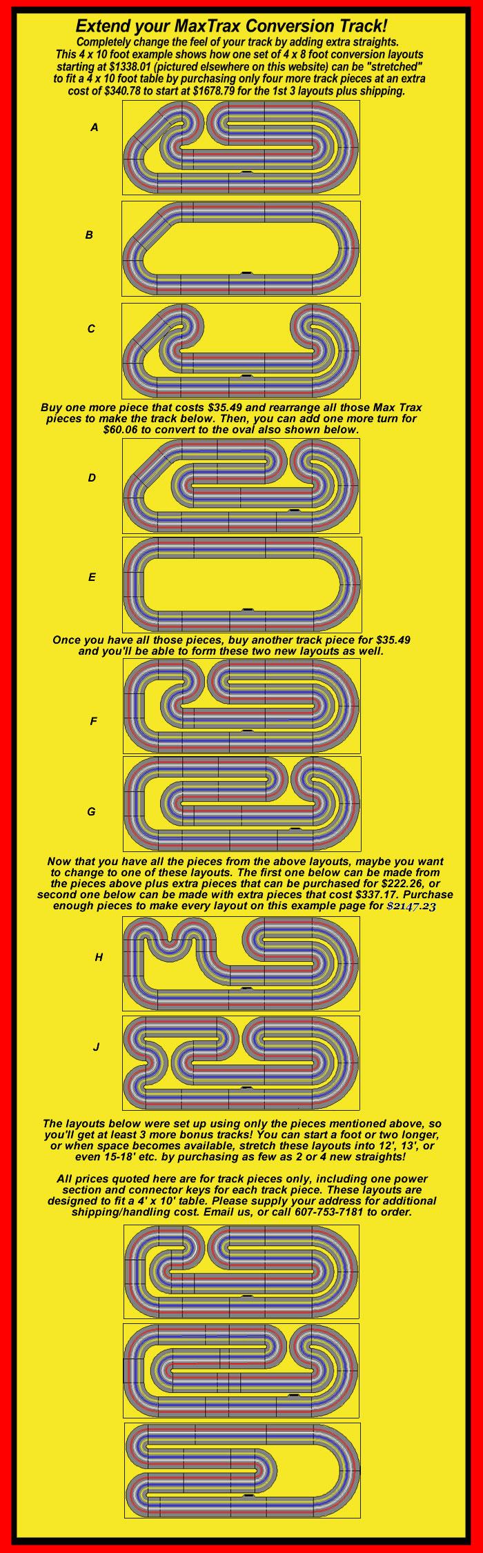 4x10 Ft Max Trax Extension Collage